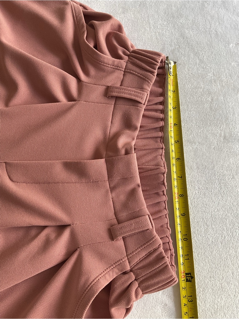 Halara S Petite Pink High Rise Wide Leg Pleated Pants - Picture 10 of 12